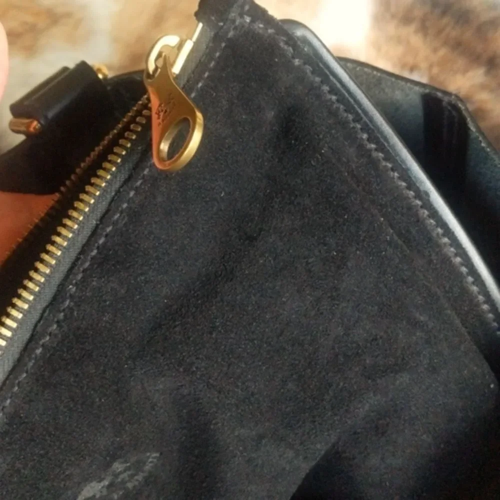 IL BISONTE Rare Italian Leather Satchel/ Tote Bag